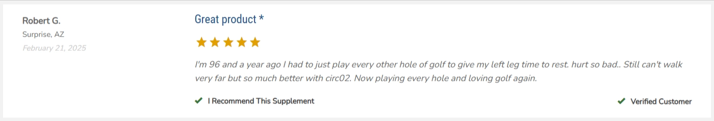 CircO2 Customer Review